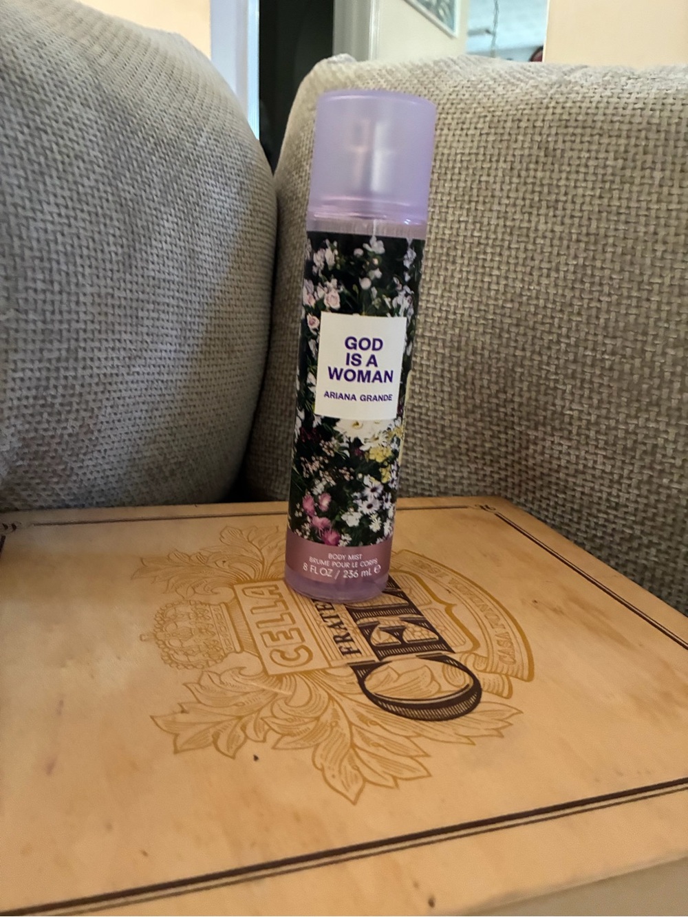 Ariana Grande God Is A Woman Lavender Floral Body Mist
